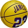 WILSON NBA Los Angeles Lakers Lebron James #23 r.3 Mini Piłka do koszykówki
