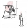 Kinderkraft Tastee składane krzesełko do karmienia
