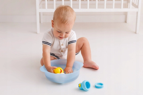 GiliGums mięciutkie kaczuszki 3 SZT do kąpieli z wyjmowanym spodem 10M+