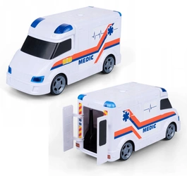 DUMEL Flota Miejska Duży Ambulans Karetka Dźwięk