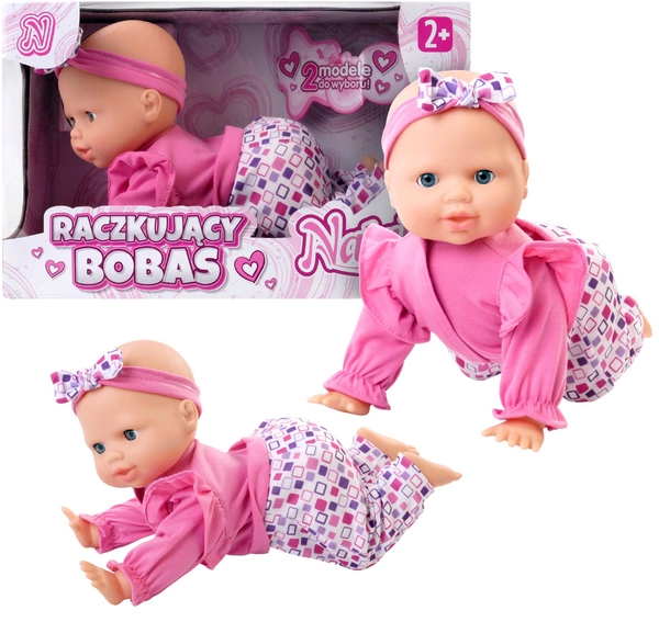 NATALIA LALKA raczkująca bobas gaworzy raczkuje