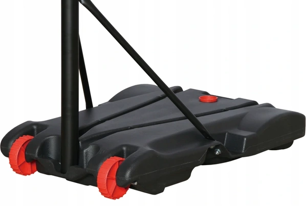 EJET Junior Kosz do koszykówki regulowany 155-205 + piłka SPALDING