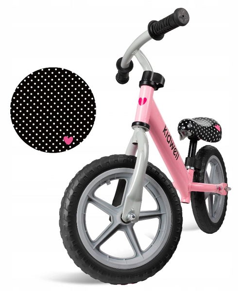 Rowerek biegowy Kidwell REBEL lekki 2,64kg koła 12 eva