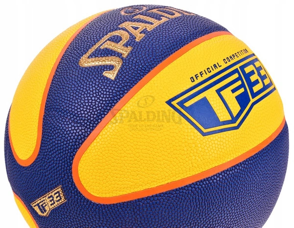 SPALDING TF33 FIBA 3x3 Piłka do Koszykówki skóra