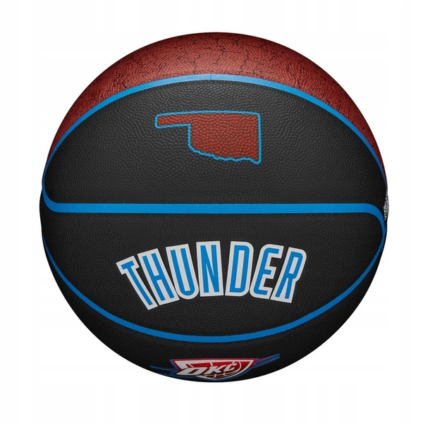 Wilson NBA Team City Collector OKC Thunder Piłka do koszykówki r. 7