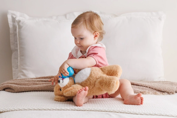 Interaktywny Niedźwiadek Brunatny Dumel Discovery z czujnikiem dotyku nagrywa powtarza miś