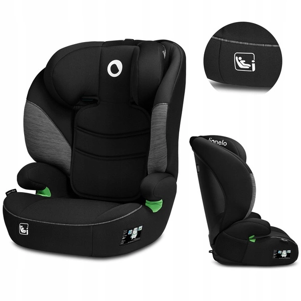 LIONELO LARS Fotelik Samochodowy I-SIZE 100-150 cm