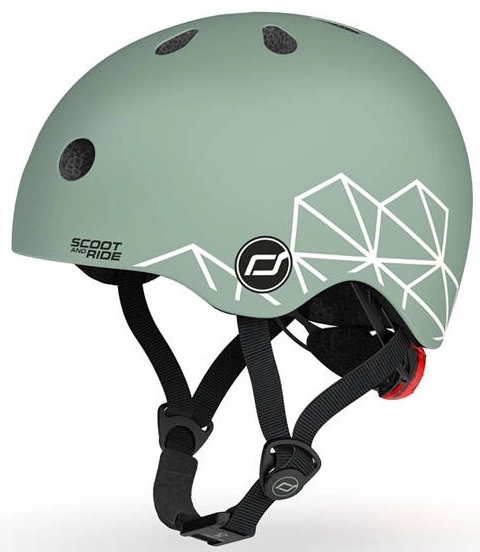 SCOOT AND RIDE KASK XXS-S dla dzieci regulacja LED