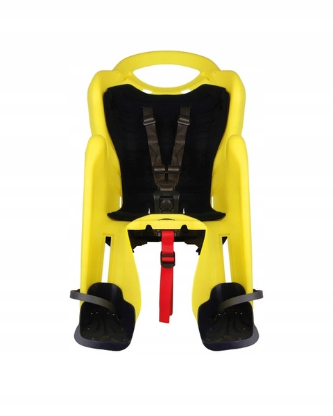 BELLELLI Mr Fox clamp fotelik rowerowy bagażnik HI-VIZ