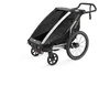 Przyczepka rowerowa dla dziecka - THULE Chariot Lite 1 - Agave-Black