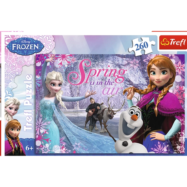 TREFL Disney Frozen Puzzle Miłość w Krainie Lodu 260el Układanka 13195 6+