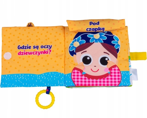 BALIBAZOO JOLLY BABY Gdzie jest dziewczynka ? książeczka edukacyjna 80461