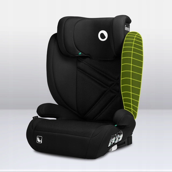 LIONELO HUGO Fotelik Samochodowy I-SIZE 100-150 cm ISOFIX