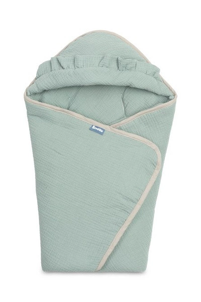 Otulacz do fotelika Lekki, ciepły i niezwykle praktyczny otwory na pasy 3-punktowe