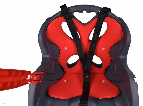 HTP Luigino z pałąkiem przedni fotelik rowerowy na ramę