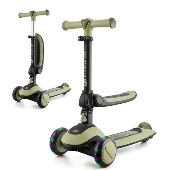 Kinderkraft HALLEY Rowerek trójkołowa hulajnoga jeździk lekka 2w1