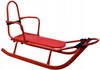 ADBOR Piccolino Sanki Metalowe z oparciem czerwone