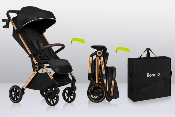 Lionelo Cloe Wózek spacerowy + AKCESORIA do 22kg