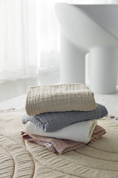 Elodie Details - Kocyk gnieciony - Blushing Pink