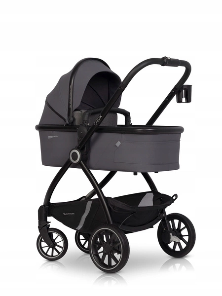 EURO CART CROX wózek spacerowy lekki gondola adaptery 22KG 2W1
