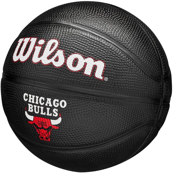 WILSON Chicago Bulls Black 3 Mini Piłka do koszykówki