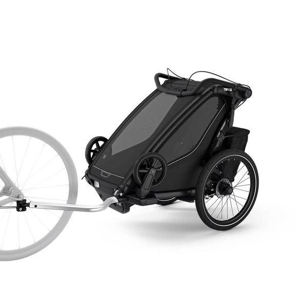 Przyczepka rowerowa dla dziecka, pojedyncza - Thule Chariot Sport 2 G3 - Black