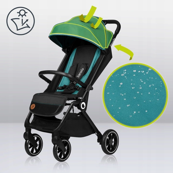 Lionelo Cloe Wózek spacerowy + AKCESORIA do 22kg