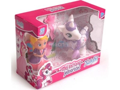 NATALIA Kochany Jednorożec + lalka KN0014