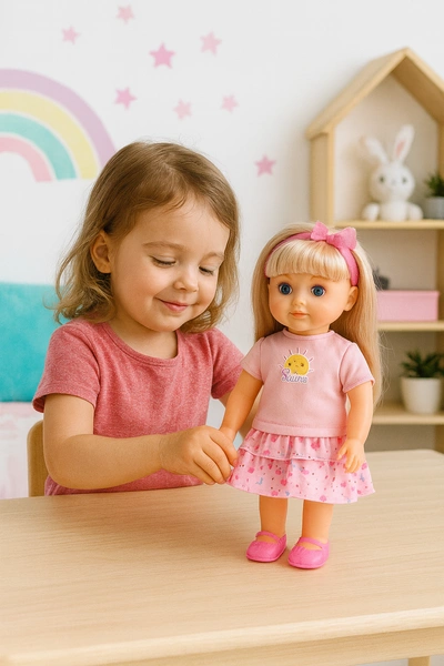 Lalka NATALIA Prześliczna lalka chodzi, mówi, śpiewa i opowiada bajki