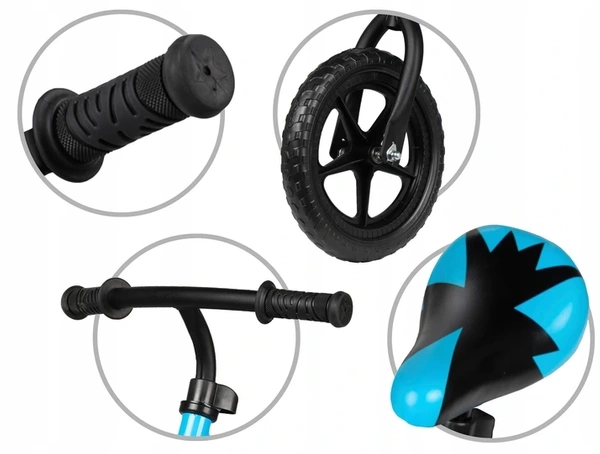 Rowerek biegowy Kidwell REBEL lekki 2,64kg koła 12 eva