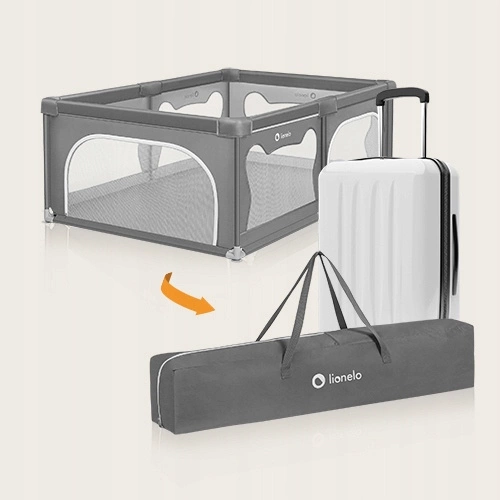 Lionelo Willow Kojec dla dziecka Plac Zabaw 187x127 cm składany + torba