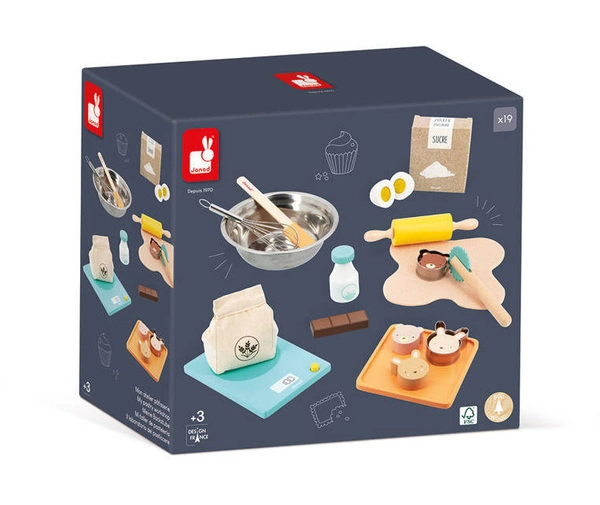 Janod - Zestaw warsztat cukierniczy 3+