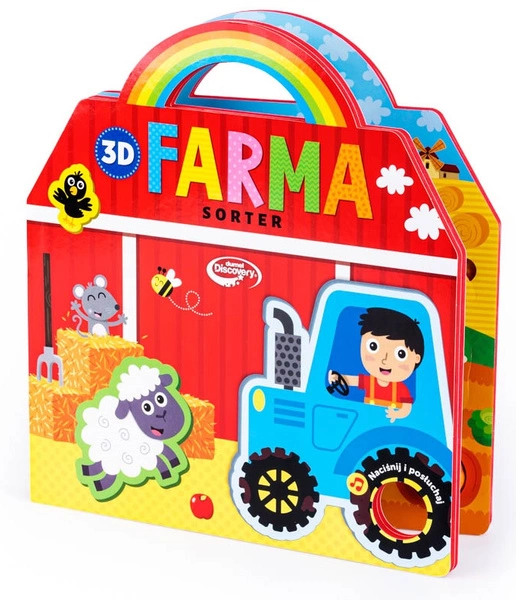 DUMEL dźwięki wokół nas moje pierwsze ABC puzzle 3D książeczka sorter 82450