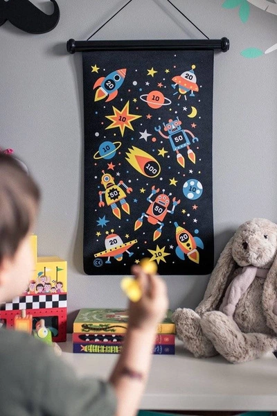 Janod – Magnetyczna gra w rzutki Roboty