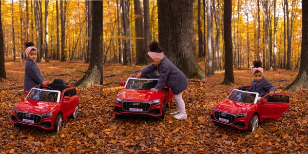 AUDI RS Q8 na akumulator 12V pilot 2 silniki 90W