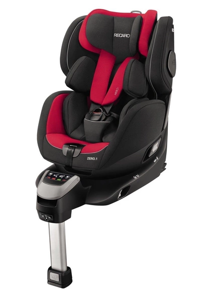 RECARO Zero.1 i-Size Racing Red fotelik samochodowy obrotowy <105cm