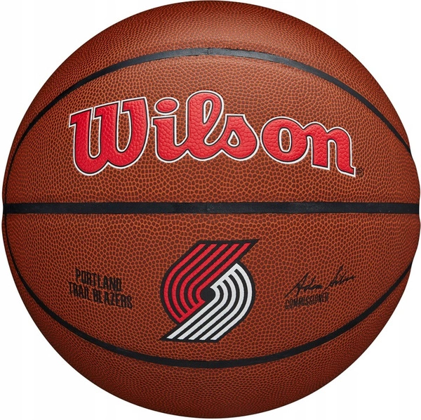WILSON Portland Trail Blazers NBA Team Alliance 7 Piłka do koszykówki