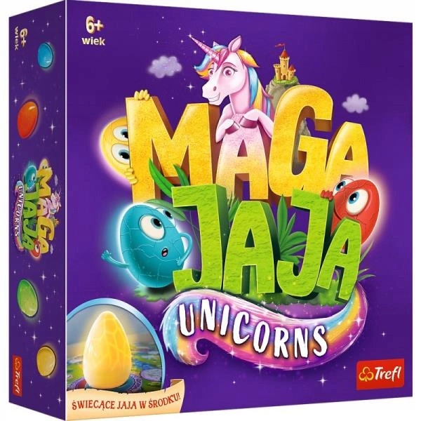 TREFL 02280 gra rodzinna MEGAJAJA UNICORNS jednorożec