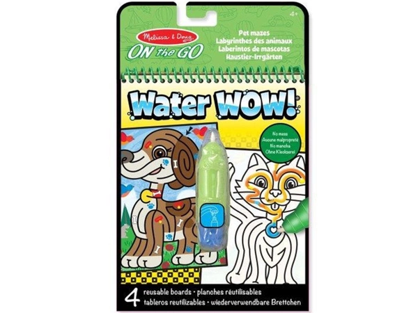 MELISSA Water Wow Kolorowanka Wodna Pet Mazes 1948