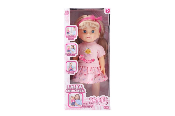 Lalka NATALIA Prześliczna lalka chodzi, mówi, śpiewa i opowiada bajki