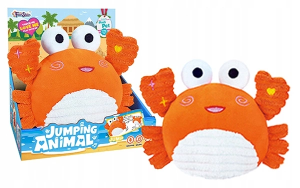 Artyk 186387 Powtarzający krab interaktywna zabawka nagrywa skacze