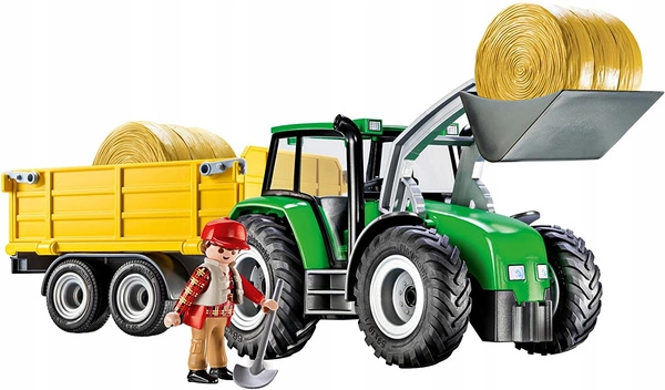 Playmobil 9317 Wielki traktor z przyczepą