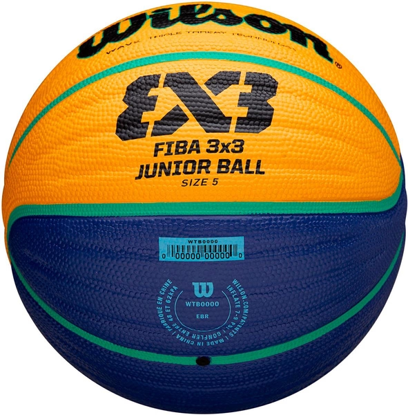 WILSON FIBA 3x3 Junior outdoor piłka do koszykówki 5