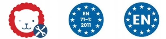 LIONELO Anika mata edukacyjna duża interaktywna