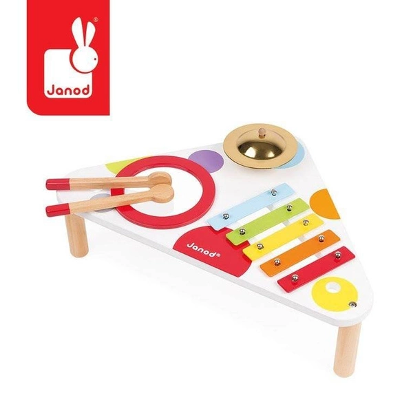Janod - Stolik muzyczny Confetti
