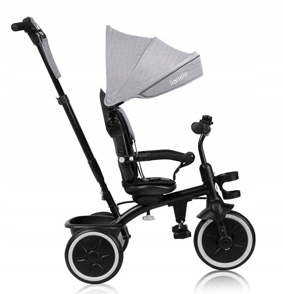 Lionelo rowerek trójkołowy jeździk 2w1 pchacz obracany 360° BERRY