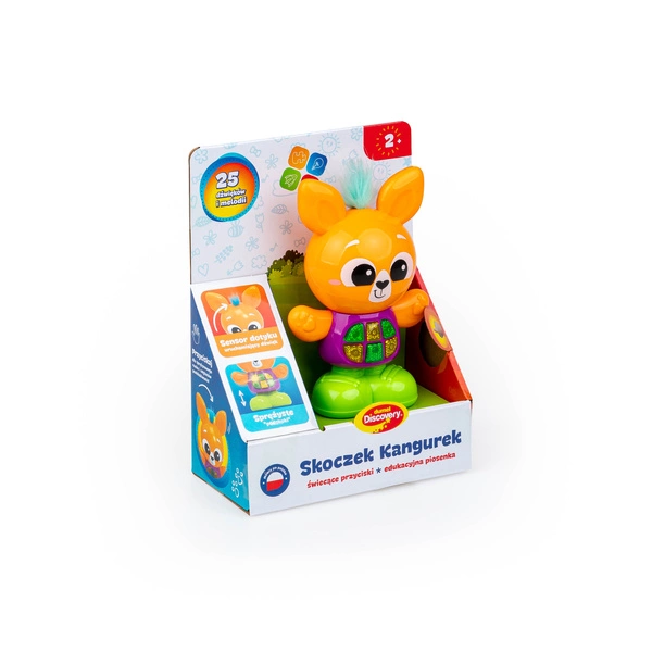DUMEL Interaktywny skoczek Kangur kangurek dźwięki melodie piosenka 24m+