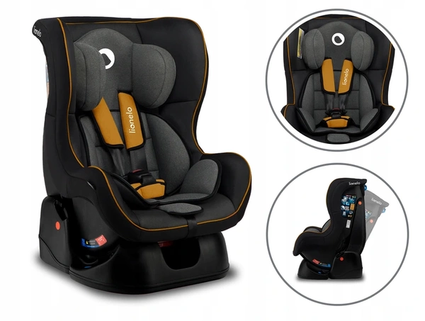 LIONELO LIAM Fotelik samochodowy 0-18 kg regulacja