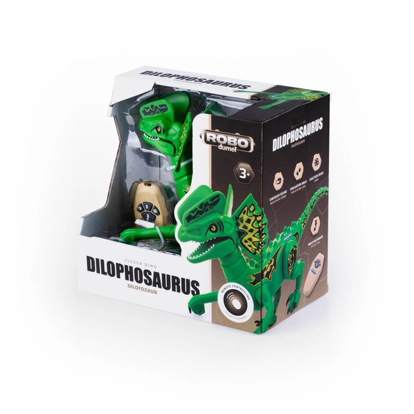 DUMEL Dinozaur zdalnie sterowany RC interaktywny Robot dilofozaur 30005
