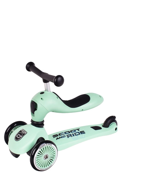 SCOOT AND RIDE HIGHWAYKICK 1 jeździk 2W1 hulajnoga + plecak